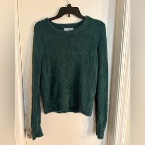 Old Navy Fuzzy Green Sweater
